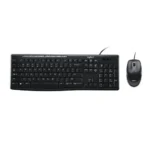 Logitech MK200 Media Corded Keyboard and Mouse Combo