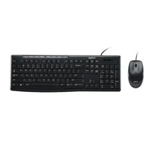 Logitech MK200 Media Corded Keyboard and Mouse Combo