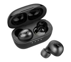 Teutons TWS EM20 True Wireless Earbuds Black