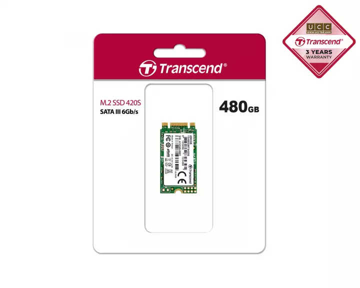 Transcend 420S 480GB M.2 2242 SATA III SSD