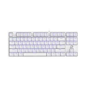 Dareu EK87 Mechanical Gaming Keyboard-White-Brown Switch Price in Bangladesh-Four Star IT