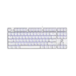 Dareu EK87 Mechanical Gaming Keyboard-White-Red Switch Price in Bangladesh-Four Star IT