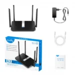 Cudy X6 AX1800 1800mbps Dual Band Smart Wi-Fi 6 Router Price in Bangladesh-Four Star IT