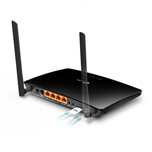 leje sko dukke TP-Link TL-MR6400 300Mbps Wireless With SIM Card Slot N 4G LTE Router Price  in Bangladesh - Four Star IT