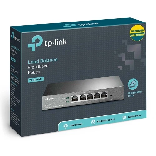 TP-Link TL-R470T+ 5-Port Multi Wan Load Balance Broadband Router