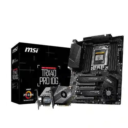 MSI TRX40 PRO 10G DDR4 AMD sTRX4 Socket Motherboard