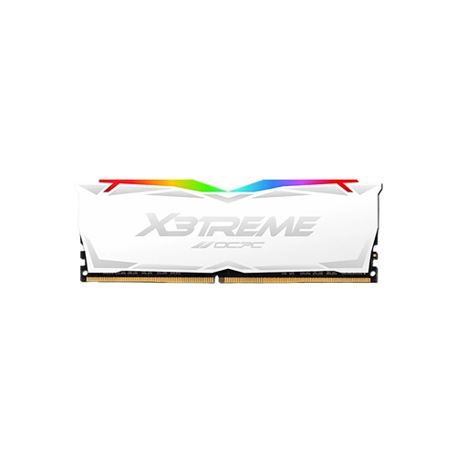 OCPC X3 RGB 16GB DDR4 3200MHZ Desktop Ram (White)