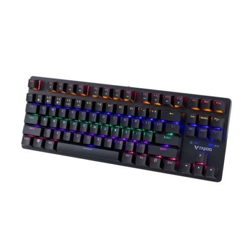 RAPOO V500PRO MT Multimode (87 Key) Backlit Blue Switch Mechanical Gaming Keyboard