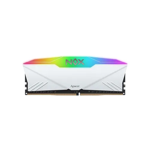APACER NOX 16GB DDR4 3600MHz RGB AURA2 DIMM DESKTOP RAM (White)