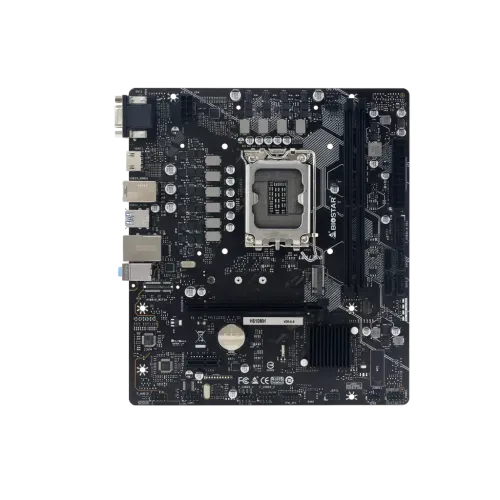 BIOSTAR H610MH 12th and 13th Gen Micro ATX Motherboard
