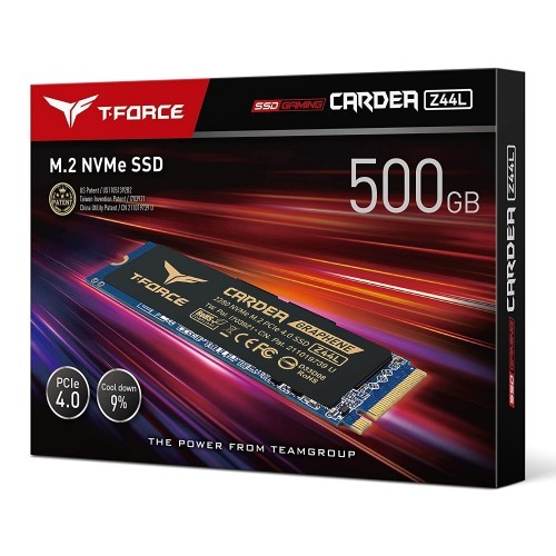 Team T-FORCE CARDEA Z44L M.2 PCIe 500GB Gaming SSD