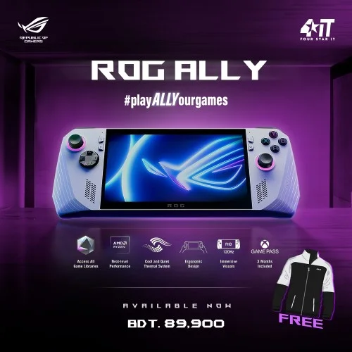 asus rog ally game console in bd