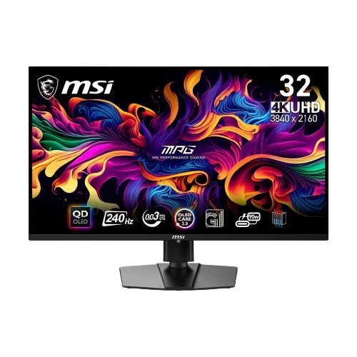 MSI MPG 321URX QD-OLED 32 UHD 240Hz Gaming Monitor