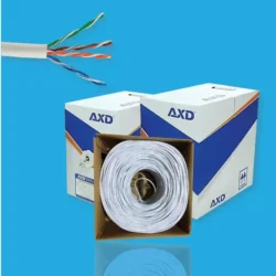 AXD Cat-6 UTP 305mtr 0.58mm Thickness Computer Networking LAN Cable
