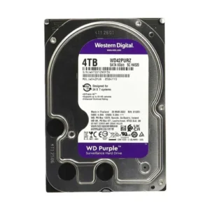 image of Western Digital Purple 4TB 3.5 Inch SATA 5400RPM Surveillance HDD