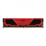 this is a image of Team Elite Plus Red 8GB 3200MHz DDR4 Desktop RAM