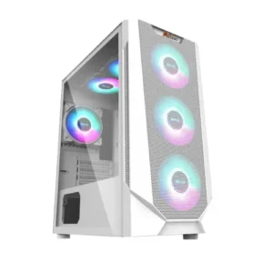 PC Power Panzer Mesh Mid Tower Gaming Casing