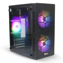 this is a image of PC Power X2601 BK Spider Web Mesh Casing