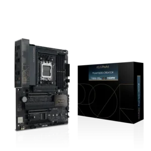 this is a image of ASUS ProArt B650-CREATOR AM5 ATX DDR5 Motherboard