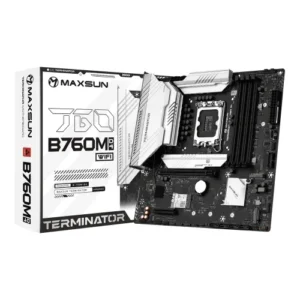 This is a image of Maxsun MS-Terminator B760M D4 WIFI DDR4 12th/13th Gen Intel Motherboard