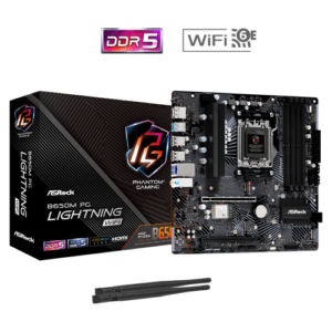 ASRock B650M PG Lightning WiFi AMD Motherboard