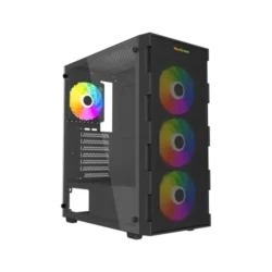 MaxGreen PS195-10-M Mid-Tower ATX Gaming Casing