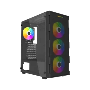 MaxGreen PS195-10-M Mid-Tower ATX Gaming Casing