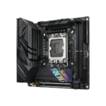 this is a image of Asus ROG STRIX B760-I GAMING WIFI DDR5 Mini-ITX Intel Motherboard