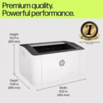 HP Laser 1008a Single Function Mono Laser Printer