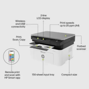 HP Laserjet MFP 1188w Multifunction Mono Laser Printer