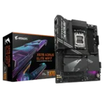 this is a image of GIGABYTE X870 AORUS ELITE WIFI7 DDR5 ATX Motherboard