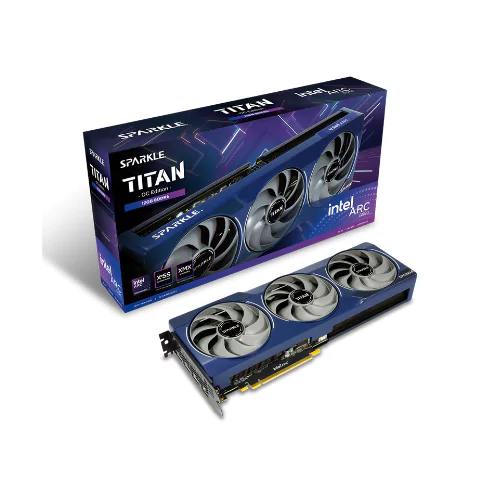 Sparkle Intel Arc B580 TITAN OC Black 12GB GDDR6 2740 MHz Graphics Card