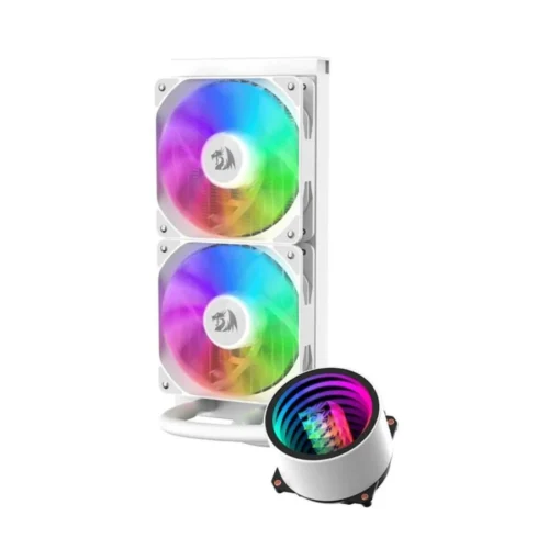 this is a image of Redragon CCW 3011 White AIO Liquid CPU Cooler.jpg